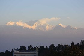 Photo of a view in Darjeeling