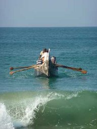 photo of the sea in Varkala
