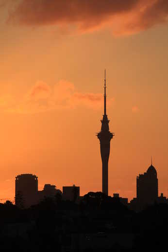 Photograph of the Auckland Skytower