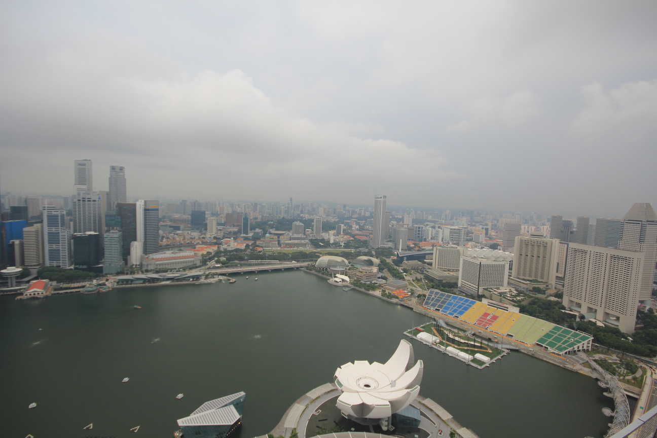 Photograph of Singapore Skyline